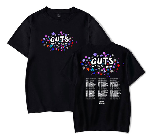 Playera Merch De Olivia Rodrigo Guts World Tour