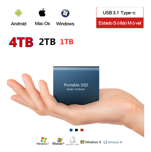 Disco Duro Externo U Hd De 6 Tb Barato Para Computadora Port