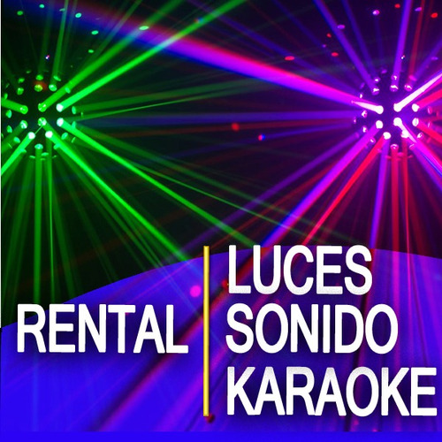 Alquiler De Karaoke Luces Sonido Guirnaldas Parlantes