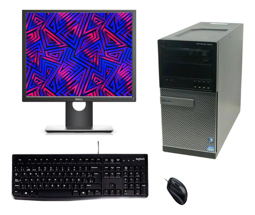 Cpu Escritorio Dell 990 Core I7 2da 8gb 500gb 2nd Lcd 19puLG (Reacondicionado)