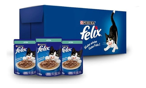 Felix Comida Humeda Gatos 24 U 