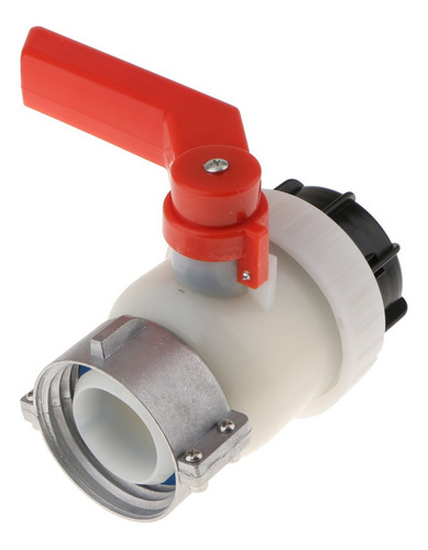 Válvula De Bola Hdpe Tanque 1000l Ibc Dn50 Anticorrosión
