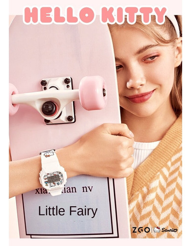 Garantía Genuina: Reloj Digital Hello Kitty Watch Sanrio
