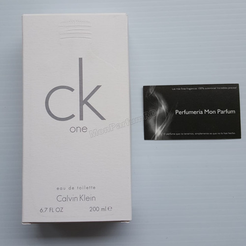 Perfume Ck One By Calvin Klein 200 Ml. Entrega Inmediata