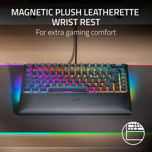 Teclado Mecânico Para Jogos Razer Blackwidow V4 75% Preto