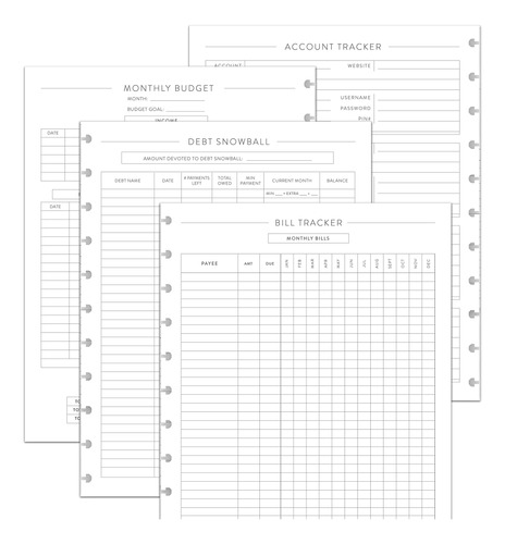 El Plan Del Plan De Finanzas Mejornote Para Los Cuadernos De