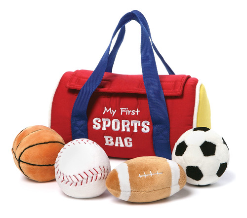 Baby Gund - Juego De Peluches My First Sports Bag (mi Prime