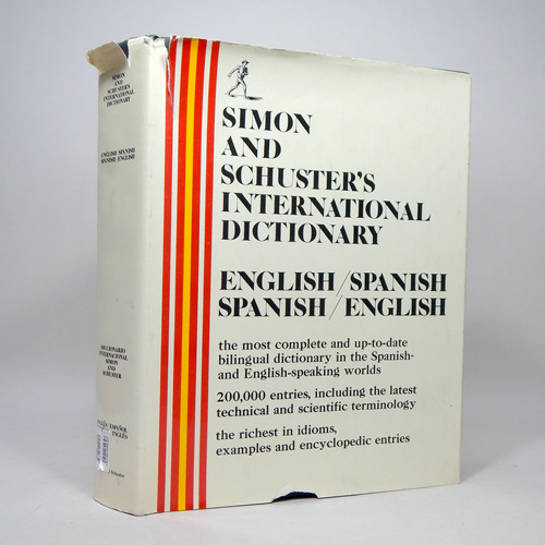 Diccionario Internacional Simon Schusters Inglés Español Bh1