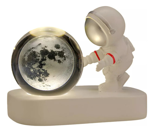 Lampara Modelo Astronauta Con Esfera 3d Galaxia