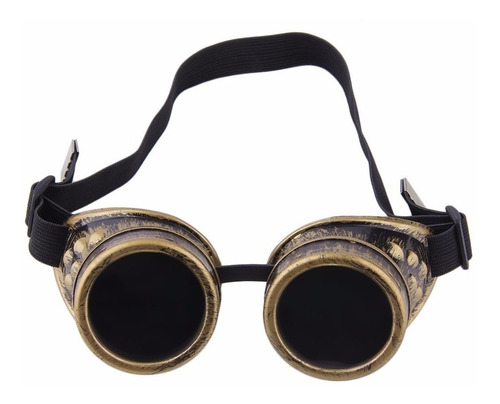 Óculos Steampunk Retrô Vintage Gótico Rock 18cm