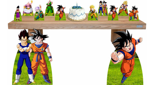 Dragon Ball Z 8 Display De Mesa 2 De Chão