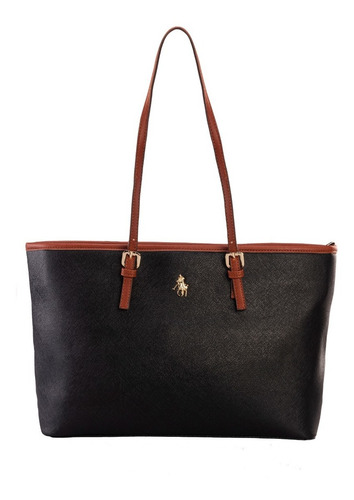 Imagen 1 de 8 de Bolsa Tote Hpc Polo Con Logo De La Marca