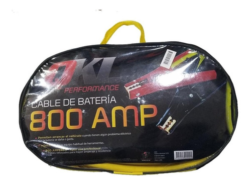 Cables Puente Bateria Qkl 800 Amp - Reforzado + Estuche