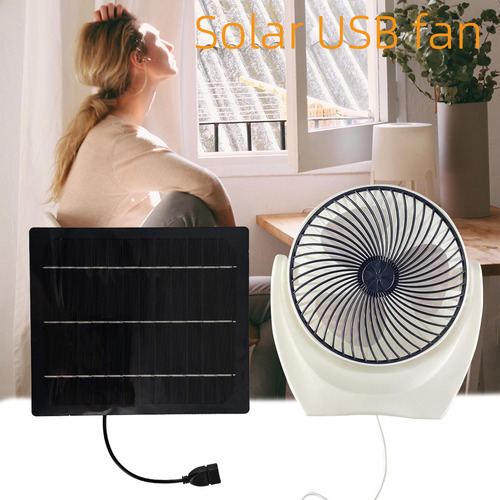 Ventilador De Ventilador De Escritorio Solar Ventilador De
