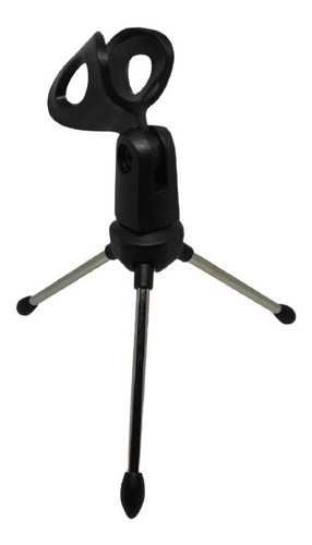 Imagen 1 de 2 de Mini Trípode Pie Soporte Base Micrófono Elegante Profesional