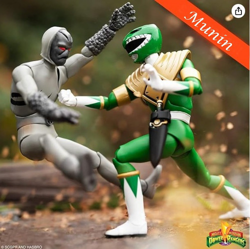 Mighty Morphin Power Rangers Green Tommy Oliver Super7 Ultm