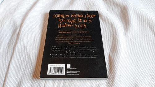 Coraline Neil Gaiman Rocabolsillo