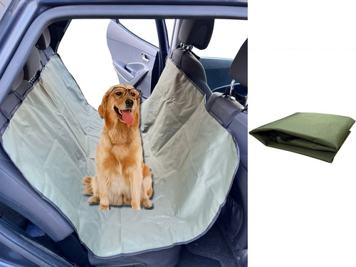 Cubre Asiento Auto Para Perros - Lona Protectora Manta