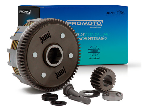 Conjunto De Clutch Embrague Completo Italika 170z E13020121