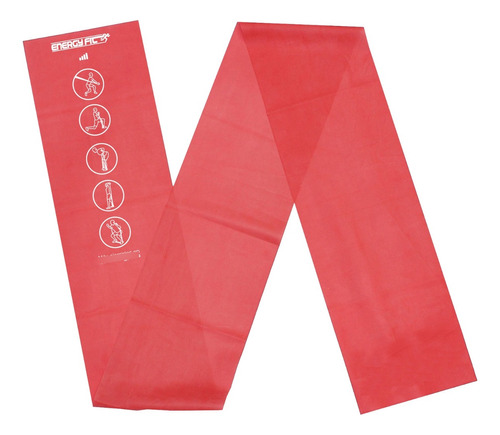 Banda Elastica 1,5m Extra Hard Theraband Ejercicio Fitness ! Rojo