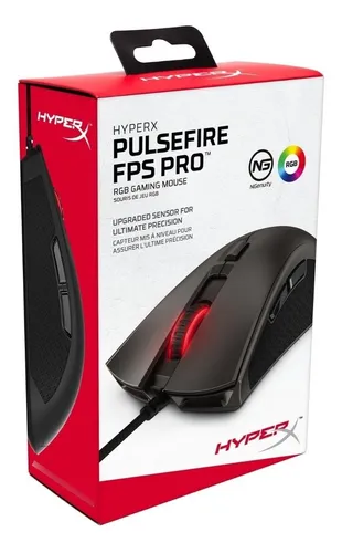 Mouse Gamer Hyperx Pulsefire Fps Pro Rgb 16000 Dpi 6 Botones