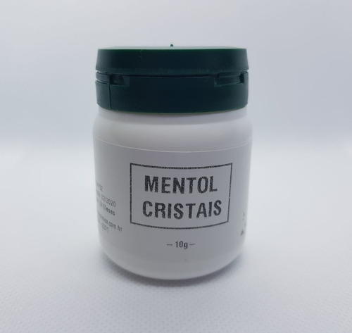 Mentol Cristais - Embalagem  - 10 Gramas - Basf