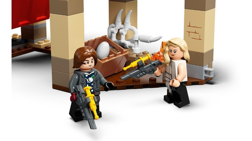 Lego 76948 Fuga De Los Dinosaurios T. Rex Y Atrocirraptor