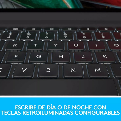 Teclado Logitech Slimfolio P/ iPad Pro 12.9 2018 A1876 A1895