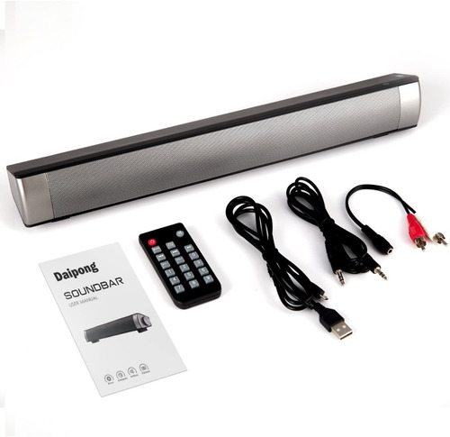 Imagen 3 de 9 de Altavoz Barra De Sonido Tv Soundbar Con Cable Y Bluetooth