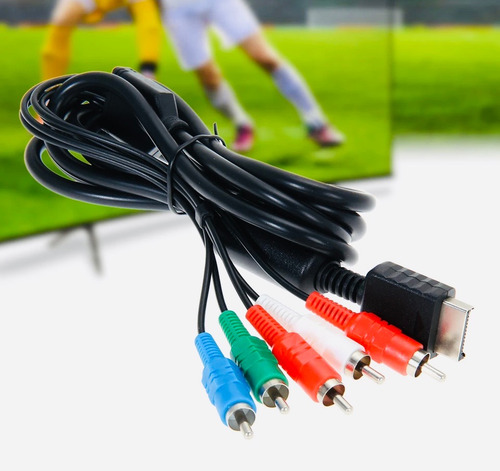 Cable Componente Para Ps2 Ps3 Playstation Audiovideo Hdtv