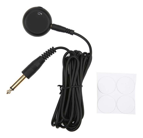Mini Microfone De Contato Piezoelétrico Pickup Transducer Pa