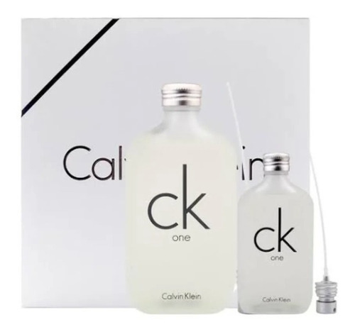 Set Ck One Unisex 200 Ml 2 Pzs