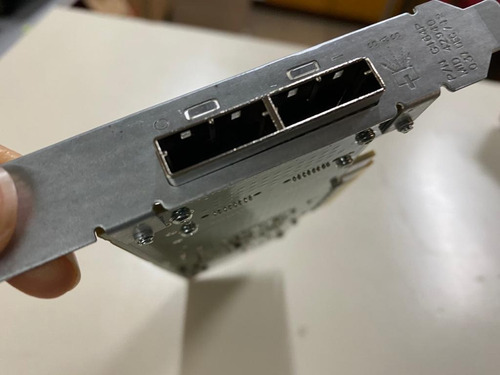 Controladora Raid Sas H200e 6gbps Hba Dualport Pci Expr Dell