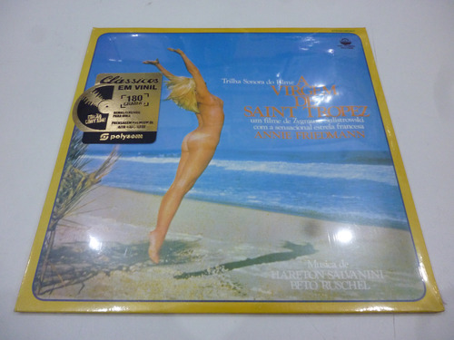 Lp Hareton Salvanini A Virgem De Saint Tropez 180 Gr Novo