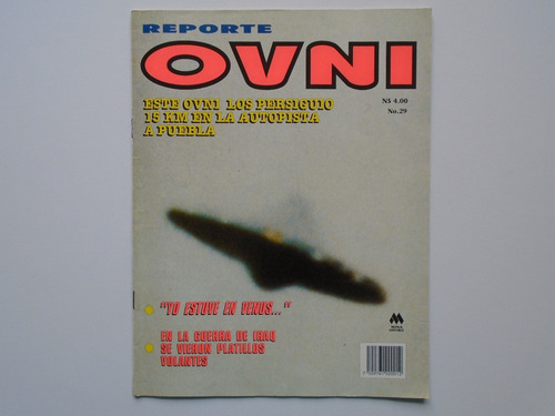 Reporte Ovni No.29 Revista Mina Editores (Usado)