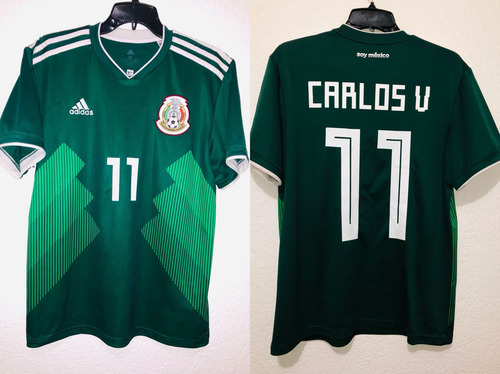 Jersey México Talla M 11 Carlos Vela Rusia 2018