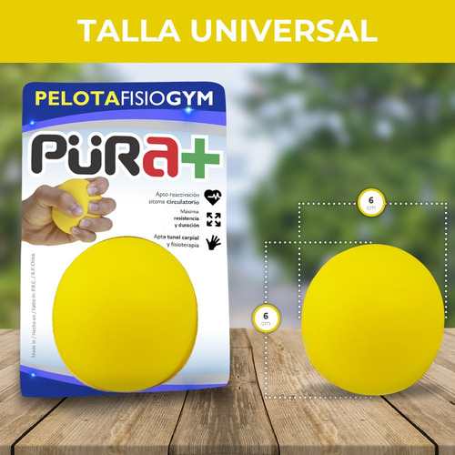 Imagen 5 de 5 de Pelota Fisioterapia Relax Carpiana Pura+