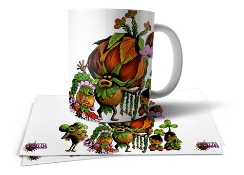 Legend Of Zelda Leyenda Majoras Mask Taza Tu Propio Estilo 1