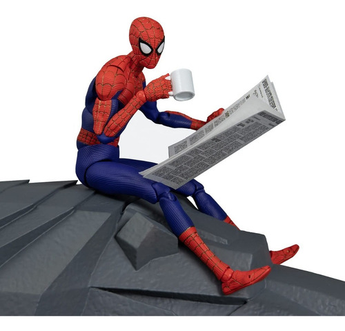 Figura Marvel Spider-man: Spider-verse, Peter Parker, Dx Ver