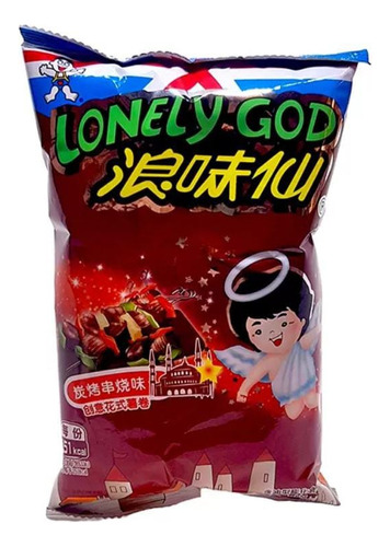 Snack Crocante Sabor Barbacoa 30 Grs - Lonely God.