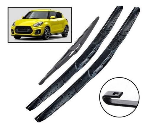 Kit Plumillas Suzuki Swift  2018 2022