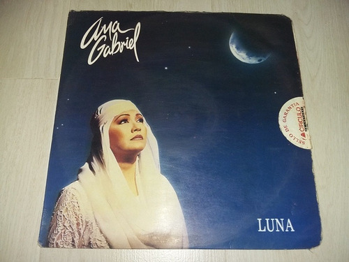 Lp Vinilo Disco Acetato Vinyl Ana Gabriel Luna