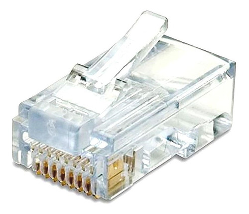 Conectores Rj45 Cat6 100 Unidades