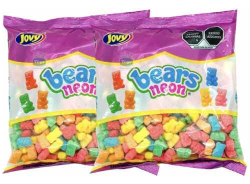 Gomitas Ositos Neon Jovy 2 Kg