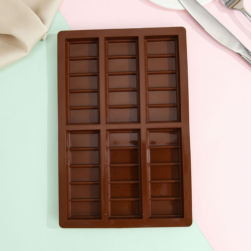 // Qk Moldes Chocolate V Silicones, Moldes For Barras Choco