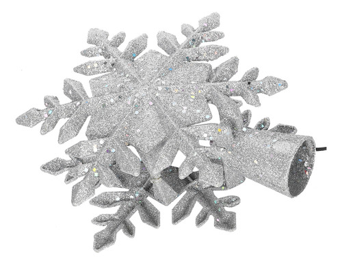 Proyector Led Con Forma De Copo De Nieve Giratorio Para Deco