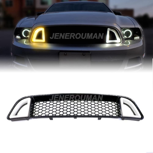 Parrilla Frontal Luz Led Para Ford Mustang Gt St