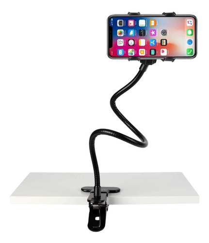 Soporte Flexible Para Celular Con Prensa Metálica