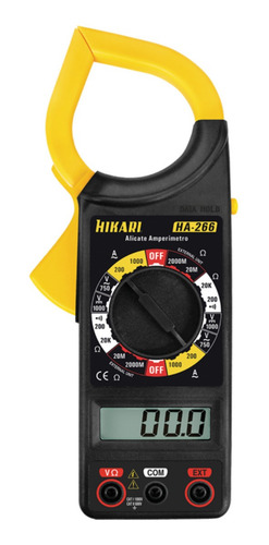 Imagem 1 de 6 de Alicate Amperímetro Digital Hikari Ha-266