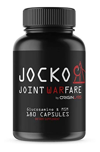Jocko Joint Warfare - 400mg Curcumin - Glucosamine - Msm - B
